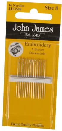 John James Broderinåle Str. 8 - 16 stk