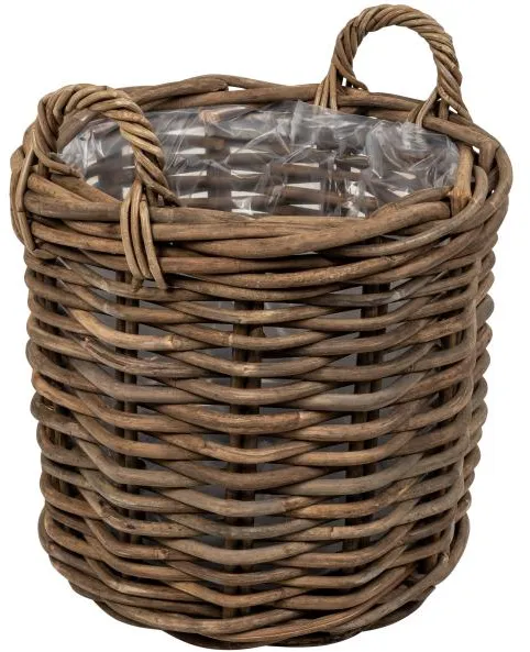 Kurv rundt med håndtag Ø45x48cm