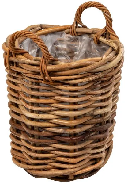 Kurv rund med håndtag Ø40x36cm