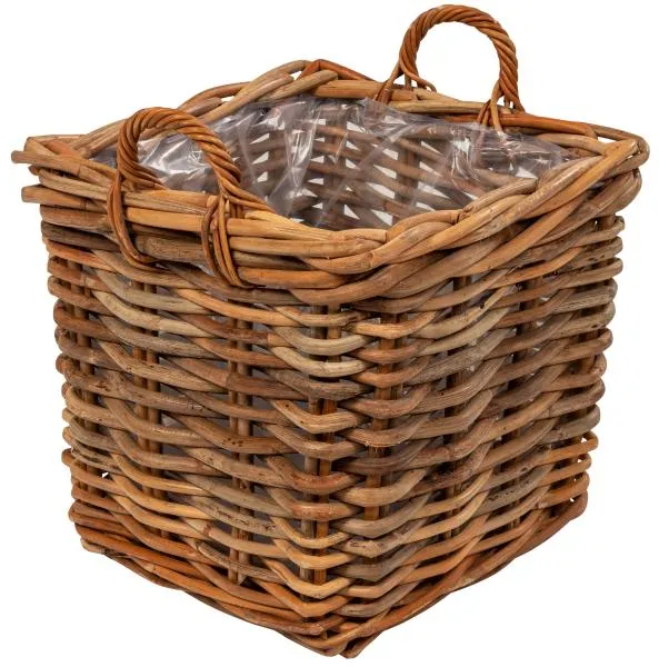 Kurv firkantet med håndtag 48x48x45cm