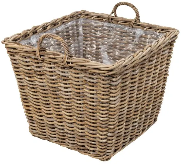 Kurv firkantet med håndtag 65x65x55cm