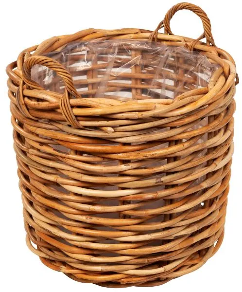 Kurv rund med håndtag Ø50x53cm