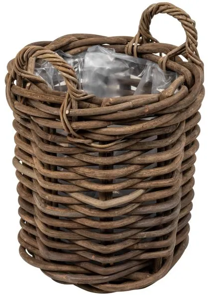 Kurv rundt med håndtag Ø40x36cm