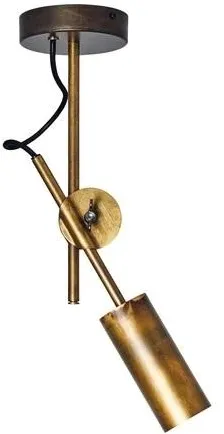 Konsthantverk Stav Spot Enkel Loftlampe Rå Messing