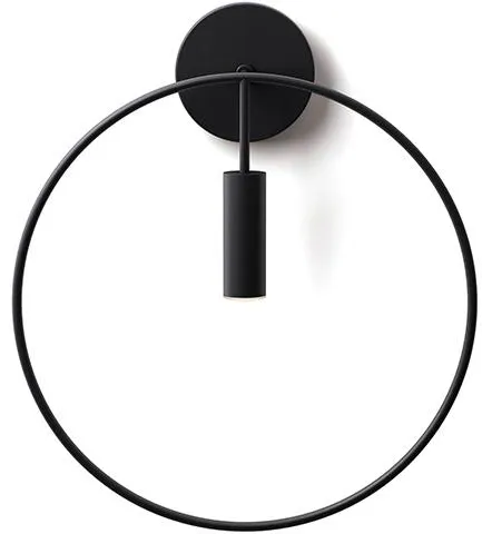 Estiluz Revolta Væglampe Sort
