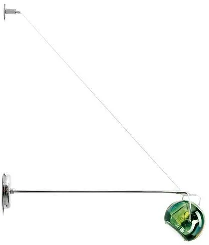 Fabbian Beluga Væglampe På Arm Grøn